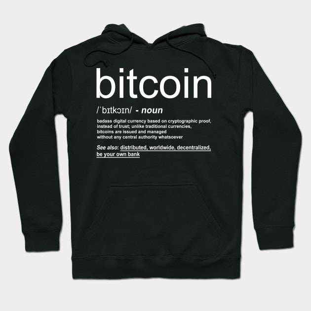 Bitcoin Hoodie by KsuAnn